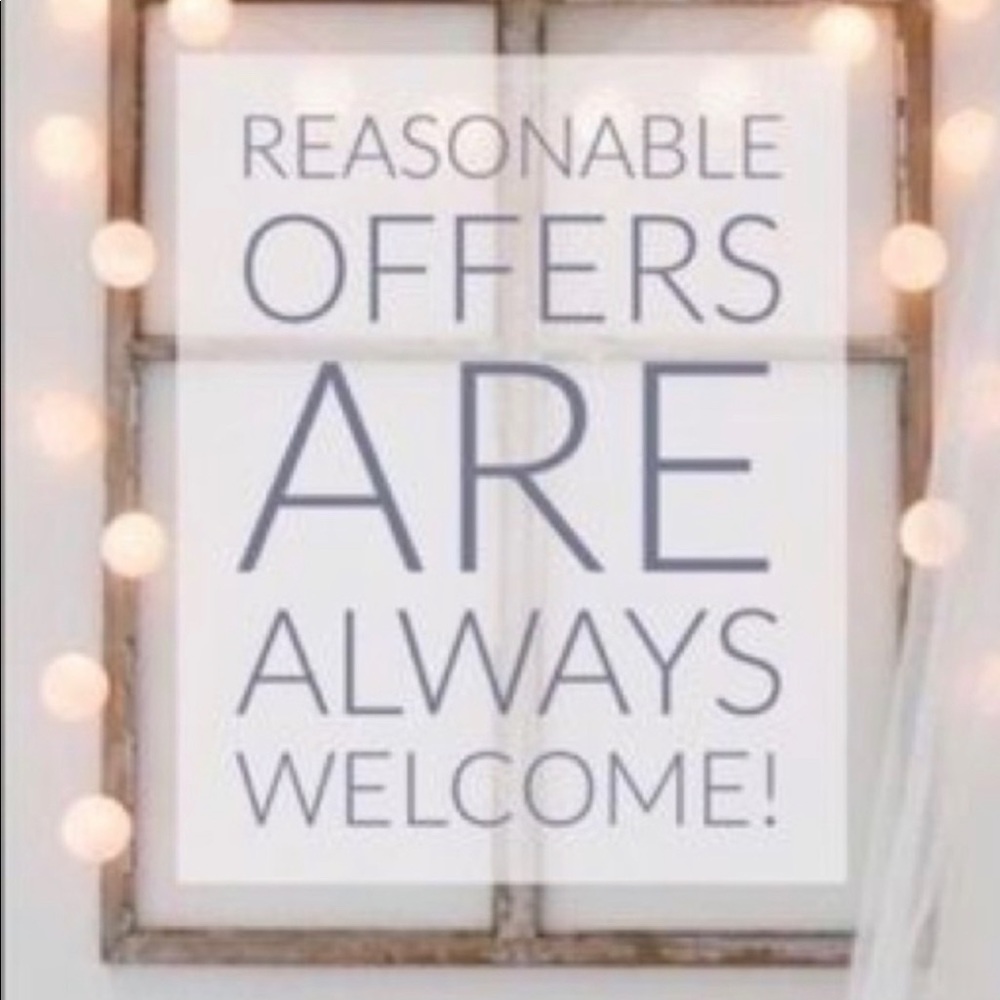 Love the item but can’t afford the price? Hit the Offer button.